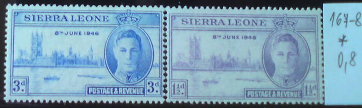 Sierra Leone 167-8 *