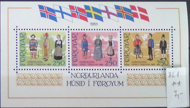 Faerské Ostrovy BL 1 **