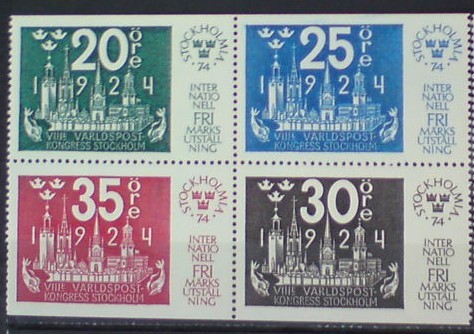 Švédsko 846-9 H-BL **