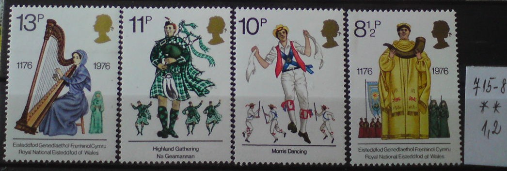 Veľká Británia 715-8 **