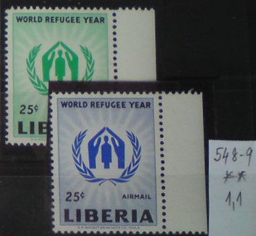 Libéria 548-9 **