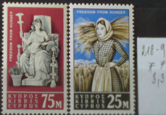 Cyprus 218-9 **