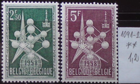Belgicko 1091-2 **