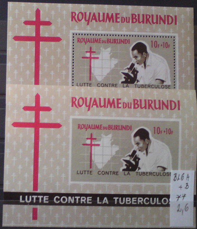 Burundi BL 6 A + B **