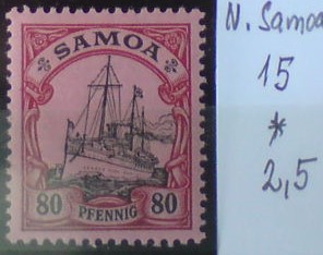 Nemecká Samoa 15 *