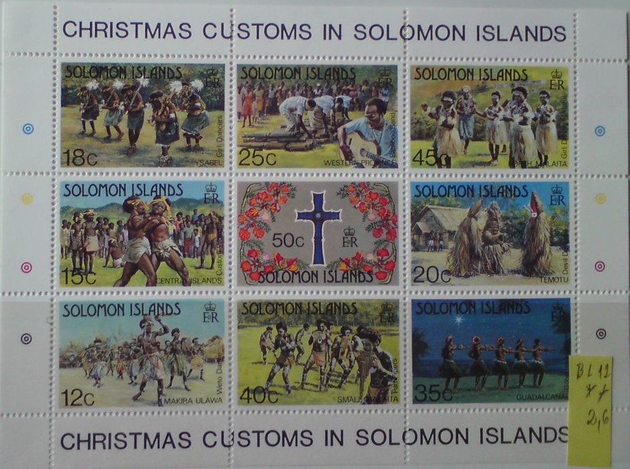 Šalamúnove ostrovy BL 12 **