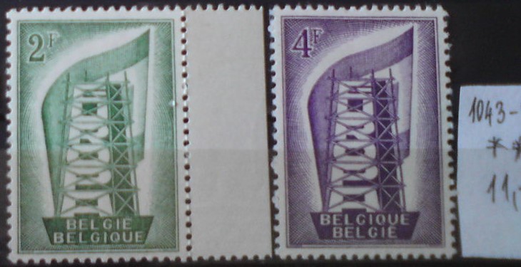 Belgicko 1043-4 **