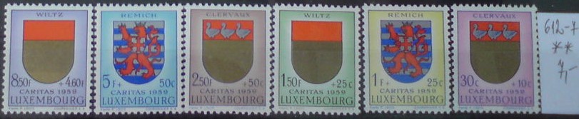Luxembursko 612-7 **