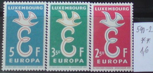 Luxembursko 590-2 **