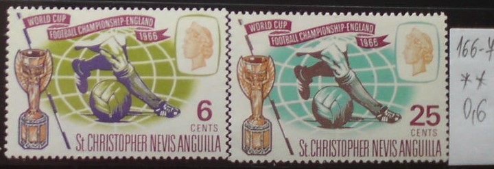 Svätý Krištof a Nevis a Anguilla 166-7 **