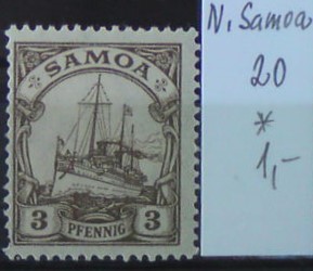 Nemecká Samoa 20 *