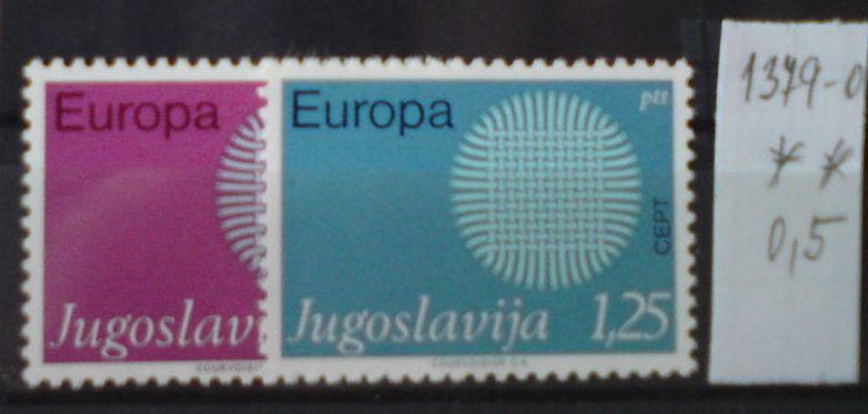 Juhoslávia Mi 1379-0 **