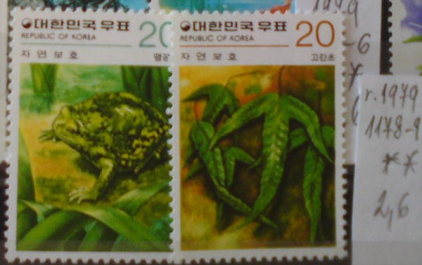 Južná Korea 1178-9 **