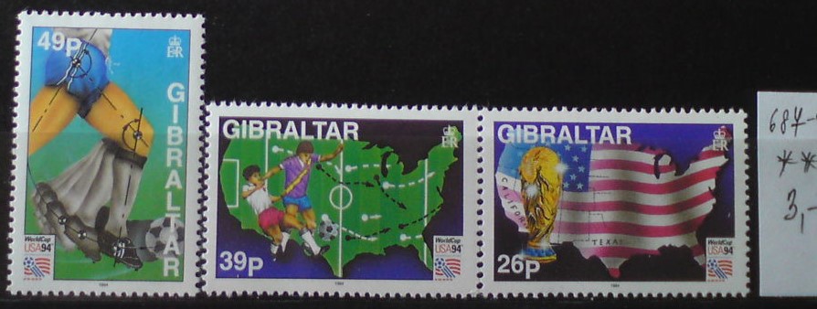 Gibraltar 687-9 **