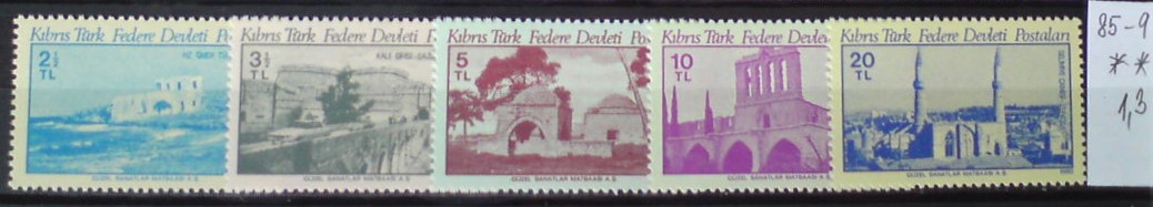 Turecký Cyprus 85-9 **