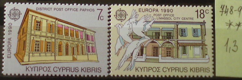 Cyprus 748-9 **