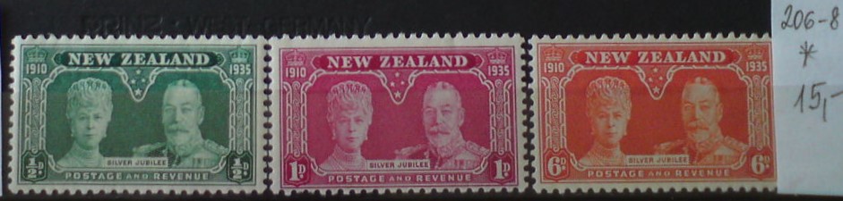 Nový Zéland 206-8 *