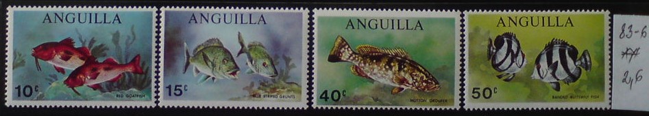 Anguilla 83-6 **