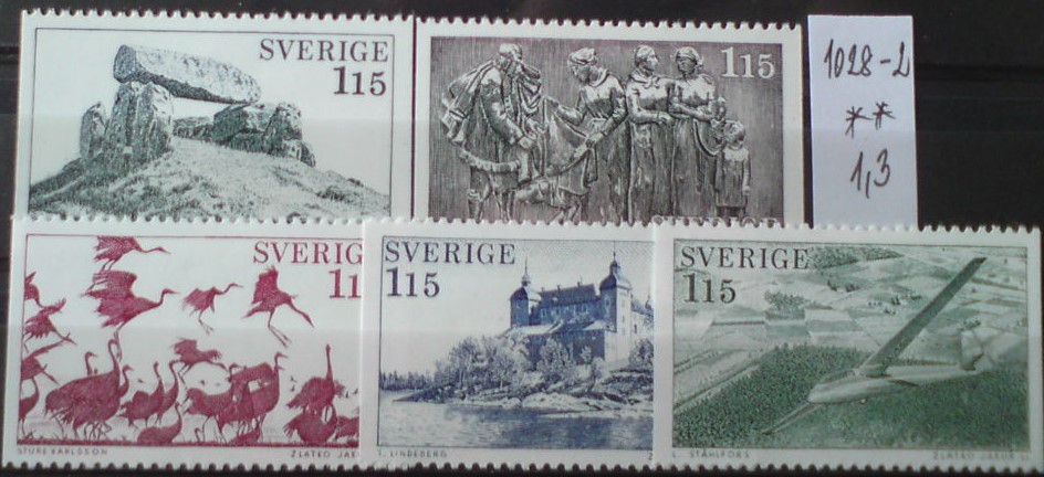 Švédsko 1028-2 **
