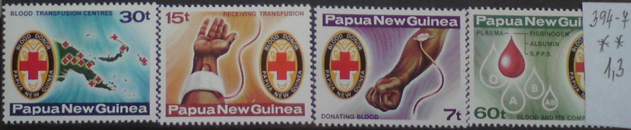 Papua Nová Guinea 394-7 **