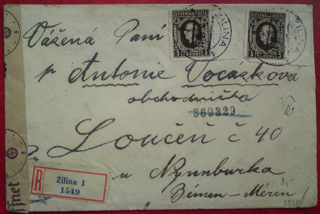 Slovenský štát dopis