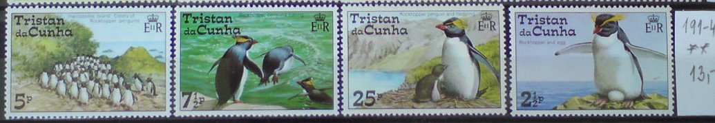 Tristan da Cunha 191-4 **