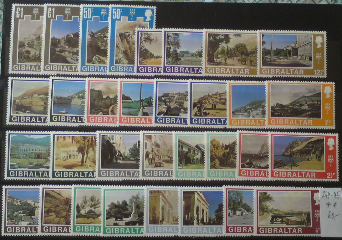 Gibraltar 244-75 **