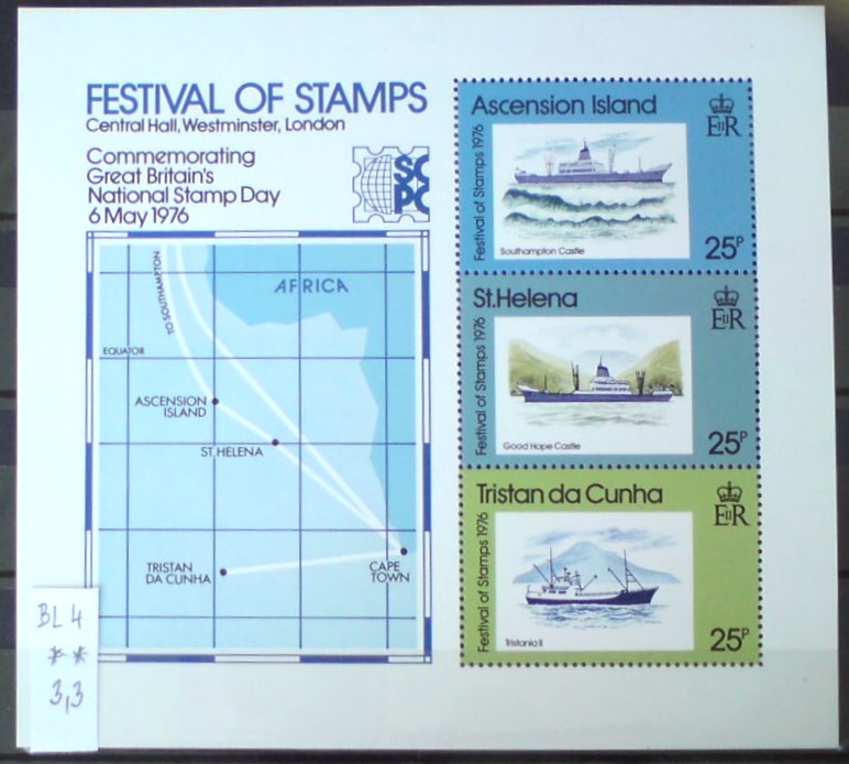 Tristan da Cunha BL 4 **