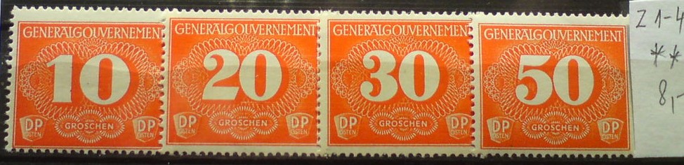 Generál Gouvernement Z 1-4 **
