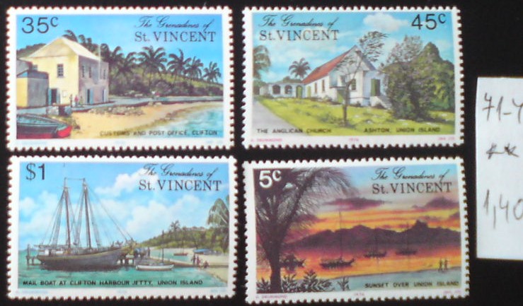 Svätovincenské Grenadiny 71-4 **