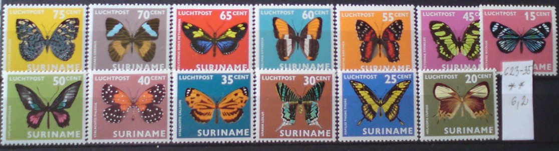 Surinam 623-35 **