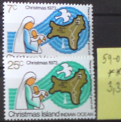 Vianočné ostrovy 59-0 **