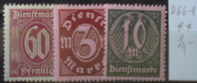 Nemecká Ríša D 66-8 **