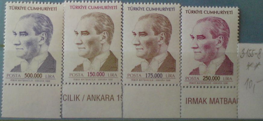 Turecko Mi 3155-8 **
