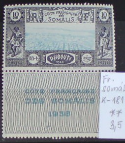 Francúzske Somálsko 181 K **