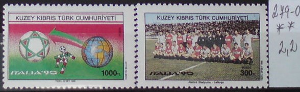 Turecký Cyprus 279-0 **