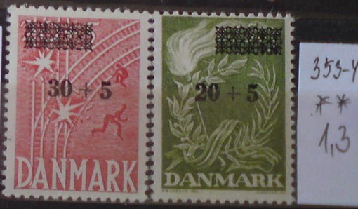 Dánsko 353-4 **