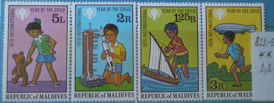 Maledivy 822-5 **