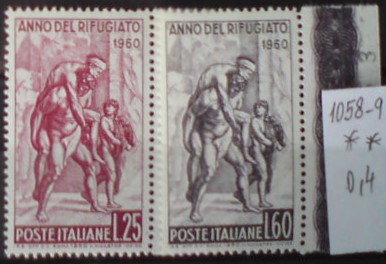 Taliansko 1058-9 **