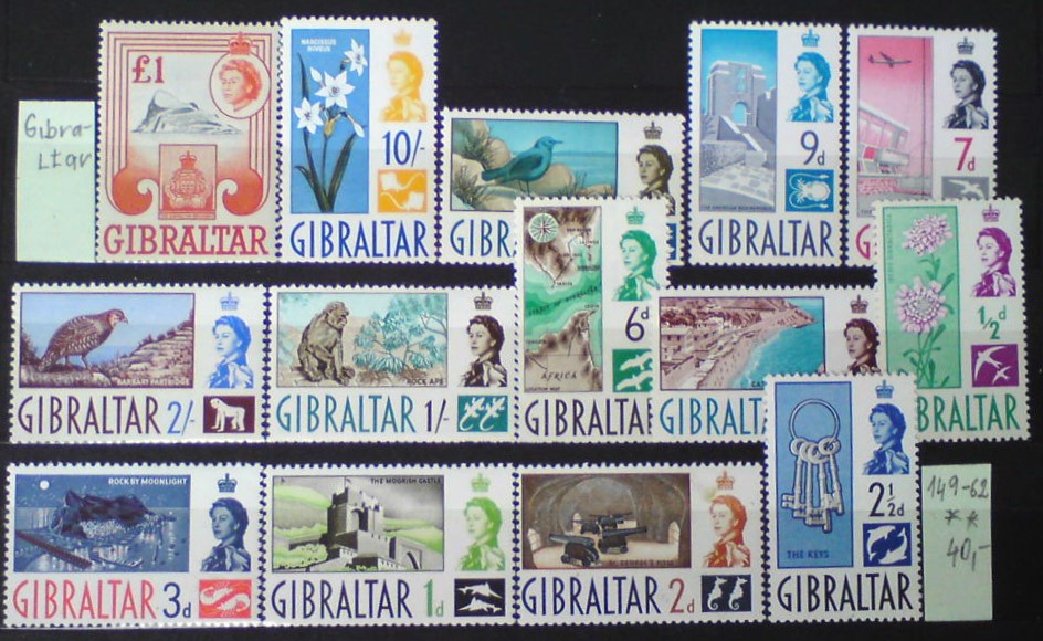 Gibraltar 149-62 **