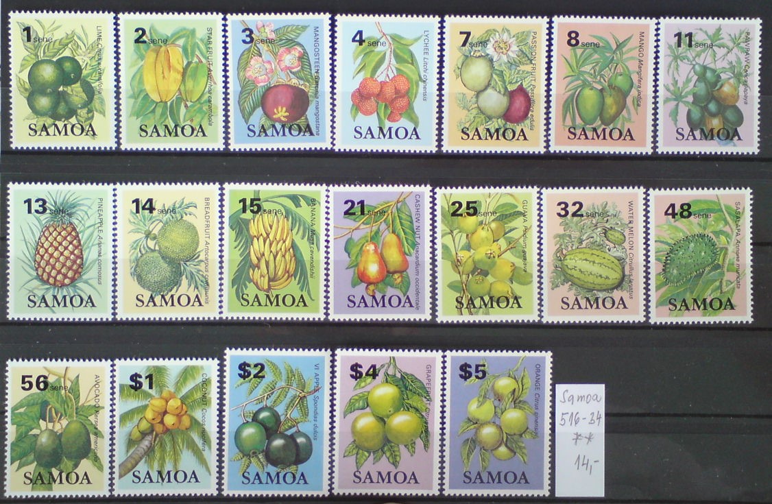 Samoa a Sisifo 516-34 **