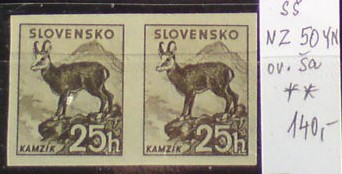 Slovenský štát NZ 50 YN **