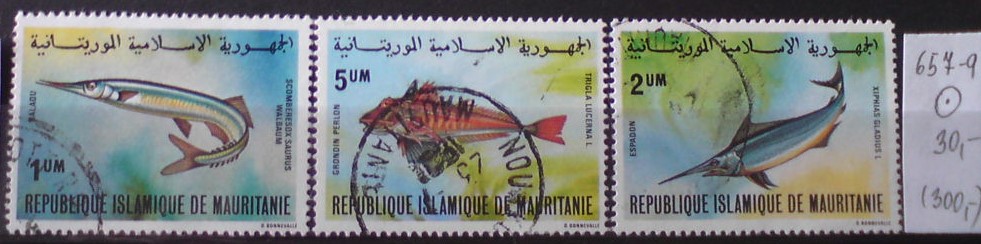 Mauretánia 657-9