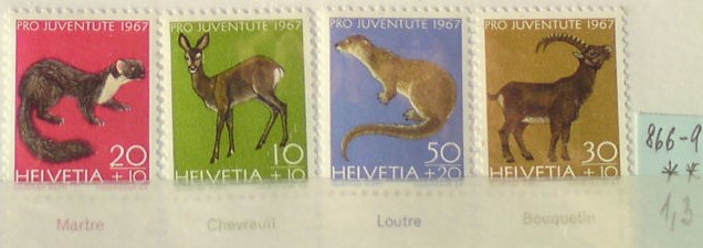 Švajčiarsko 866-9 **