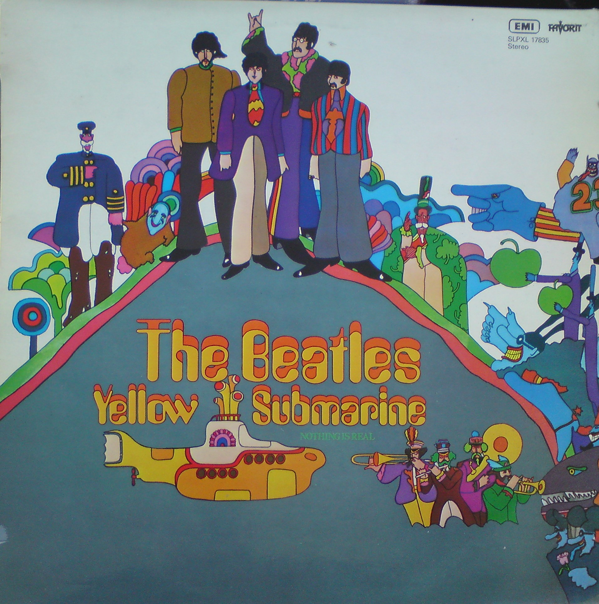 Beatles žltá ponorka