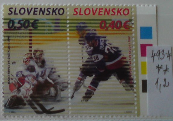 Slovensko 493-4 **