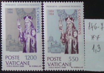 Vatikán 846-7 **