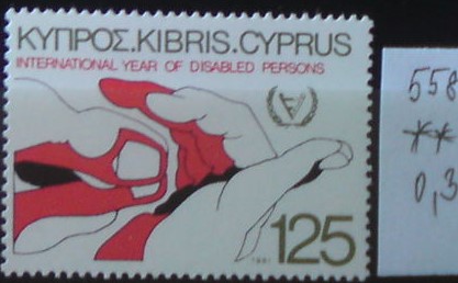 Cyprus 558 **