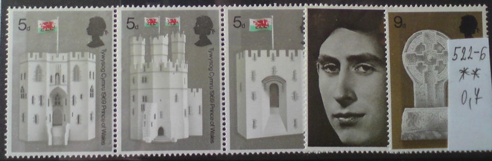 Veľká Británia 522-6 **