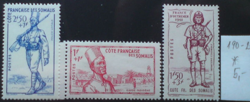 Francúzske Somálsko 190-2 *